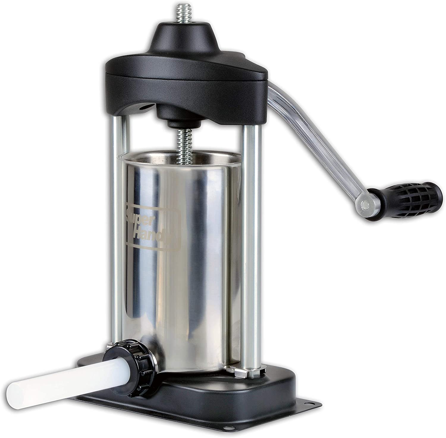 SuperHandy Sausage Stuffer 5lbs (2.2kg) - Great Circle UKHeavy Duty Commercial Sausage Stuffer/Filler is built of premium safe & sanitary Stainless Steel SUS304 body/base/cylinder (protecting from rust) - Great Circle UK