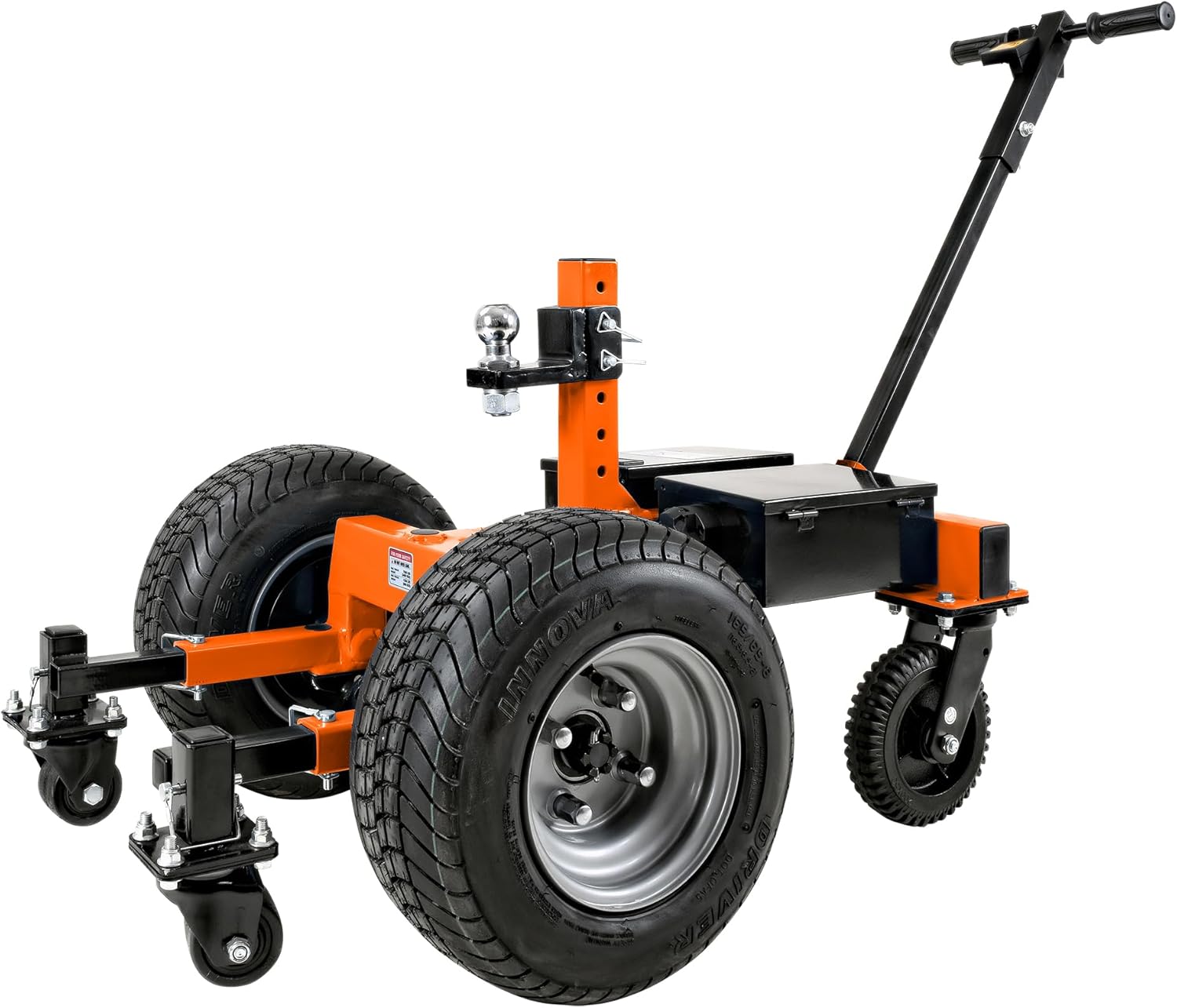 SuperHandy Electric Trailer Dolly Super-Duty 7500lbs Max Trailer Weight, 5500lbs for Boats, 1100lbs Tongue Weight, All-Terrain Wheels Ideal for RVs, Toy Haulers, Car Trailers, and Campers