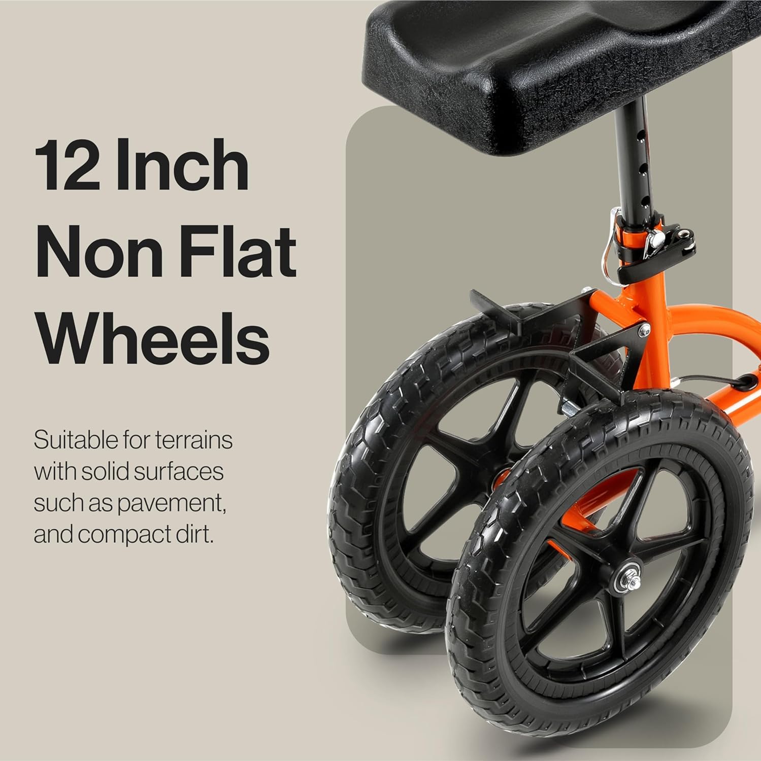 Assistive Device-SuperHandy Folding Knee Walker/Scooter/Floor Lift-Sample Only_NOT FOR PURCHASE