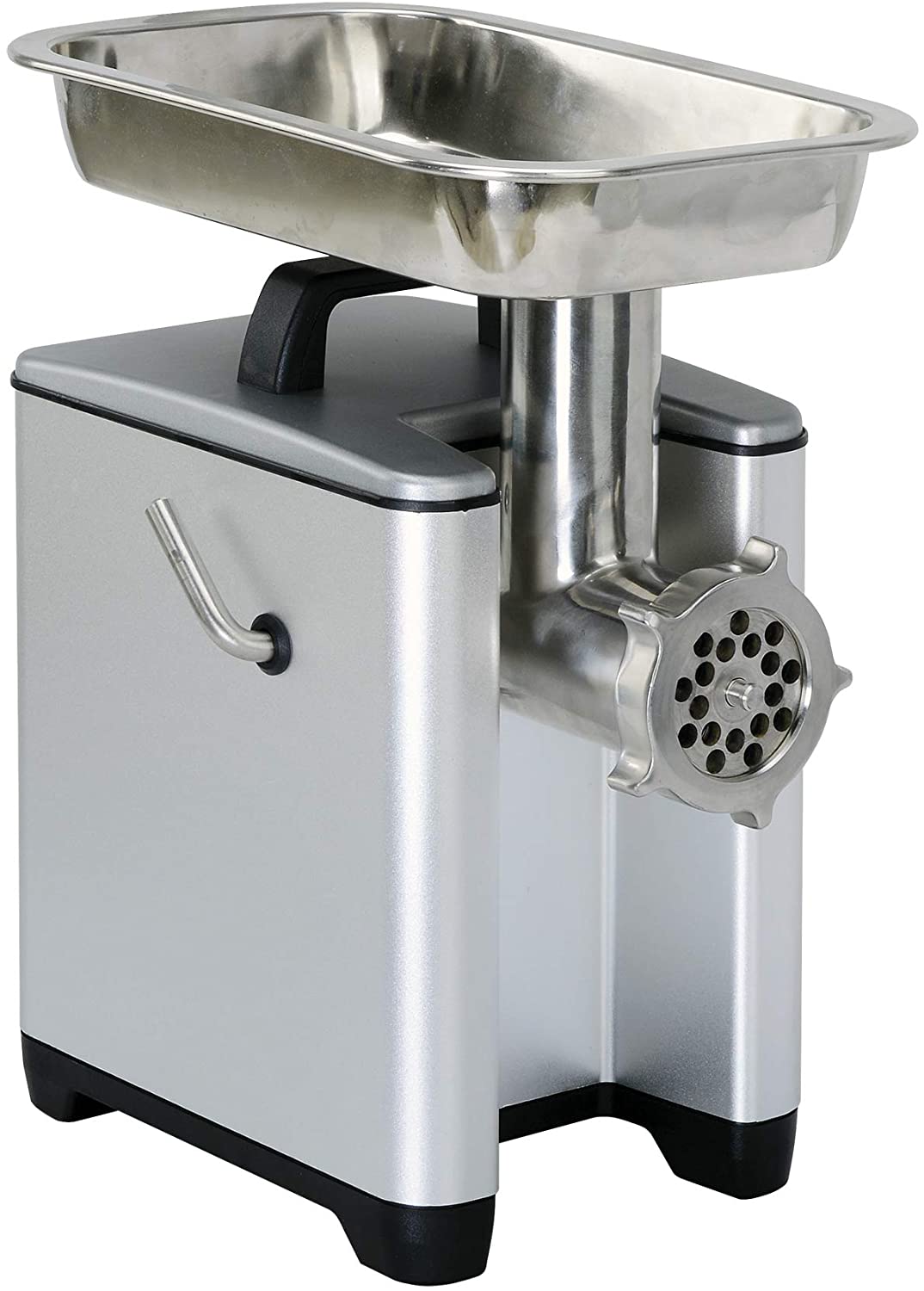 SuperHandy Meat Grinder HEAVY DUTY & EFFICIENT - Our grinder is crafted with long-lasting metal gears, Aluminum Housing stainless steel - Great Circle UK