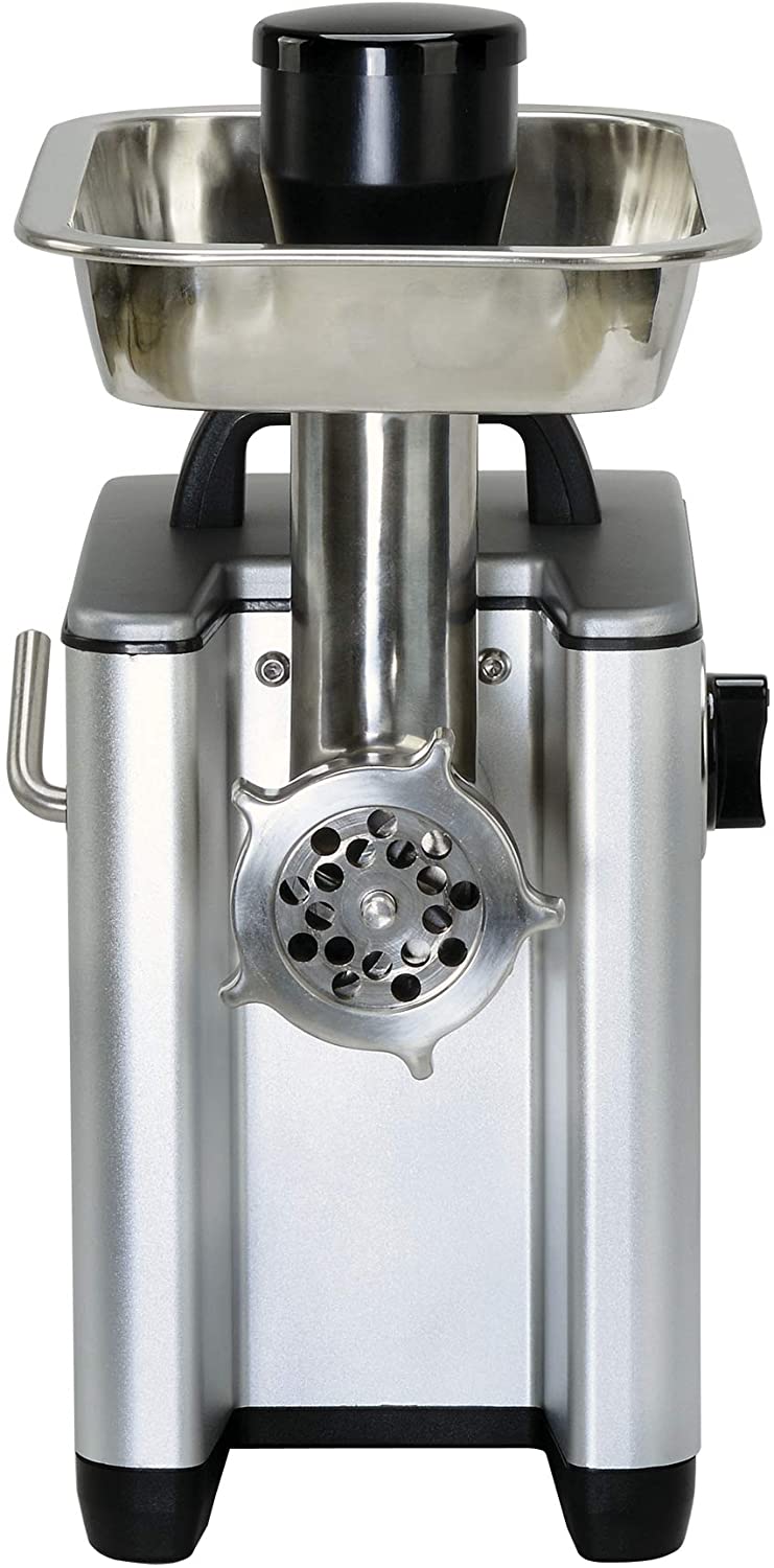 SuperHandy Meat Grinder HEAVY DUTY & EFFICIENT - Our grinder is crafted with long-lasting metal gears, Aluminum Housing stainless steel - Great Circle UK